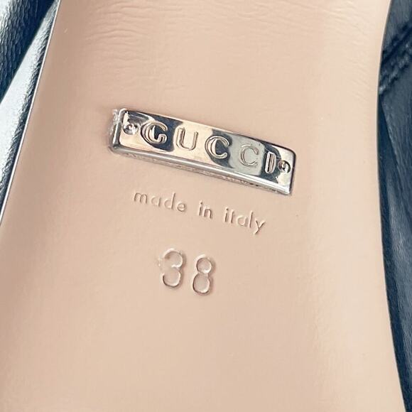 NWB Gucci Black Janaya Platform GG Studded Tall Knee High Boot size EU 38 - Picture 12 of 16